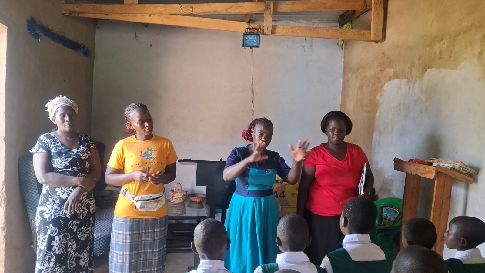 Community Women Giving Out Advice